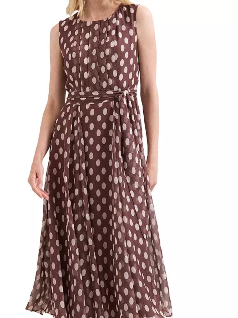 Phase Eight - Lucinda Spot Print Midi Dress